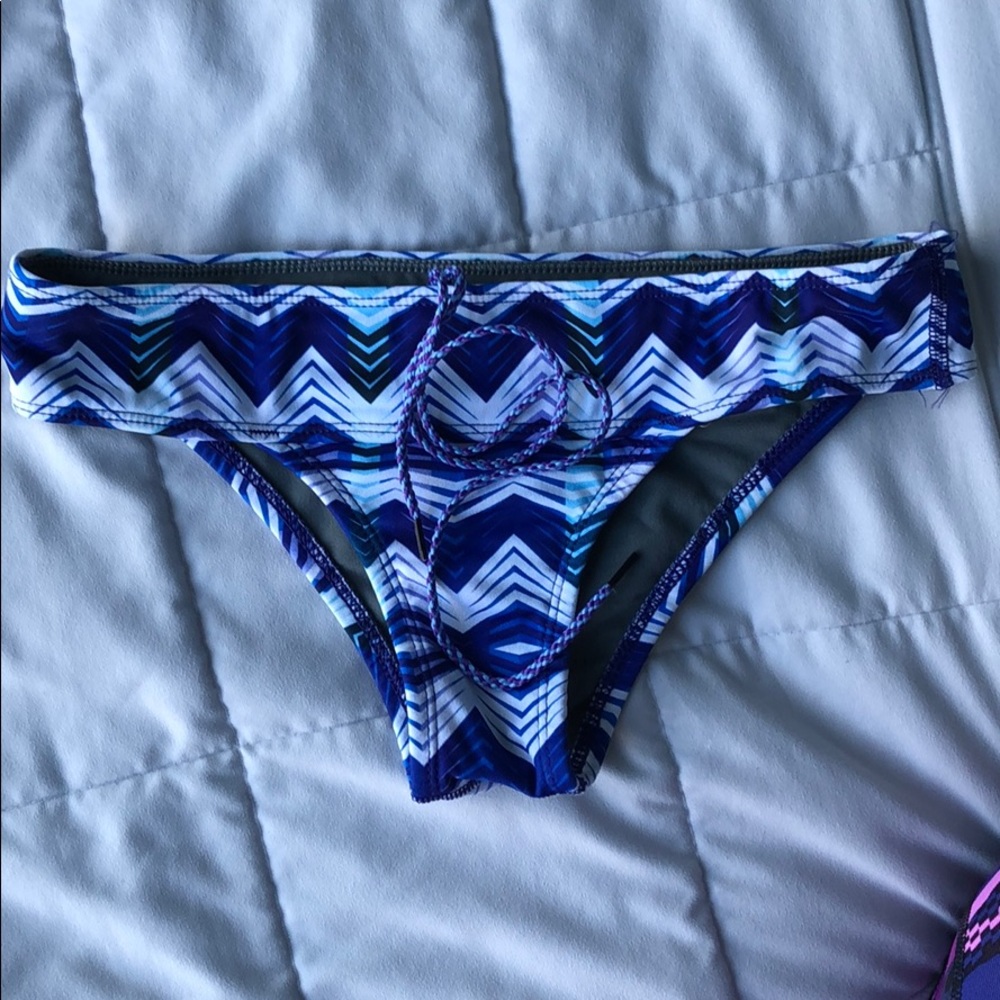 Jolyn print bikini bottom